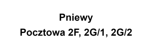 Pniewy Pocztowa 2f,2g/1,2g/2